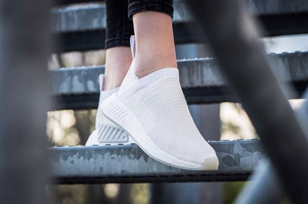[BY3018] W ADIDAS NMD CS2 '' ALL WHITE ''