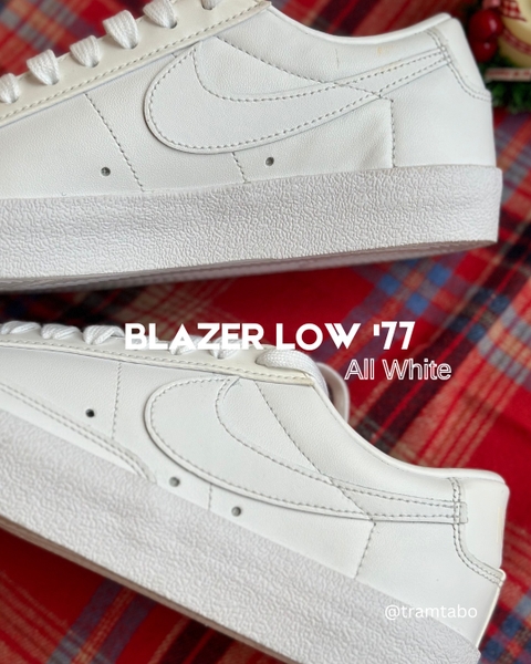 [DC4769-101] W NIKE BLAZER LOW '77 'ALL WHITE'