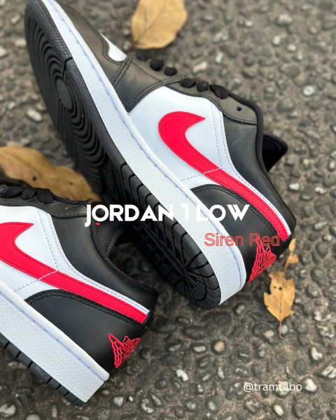 [DC0774-004] W NIKE AIR JORDAN 1 LOW SIREN RED 