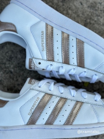 [CG5463] W ADIDAS SUPERSTAR WHITE ROSE GOLD