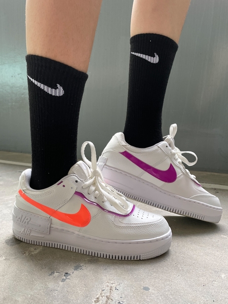 [DH3859-100] W NIKE AIR FORCE 1 SHADOW SUMMIT WHITE BRIGHT MANGO