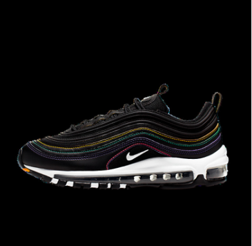 [CK0738-001] W NIKE AIR MAX 97 BLACK MULTI STICH