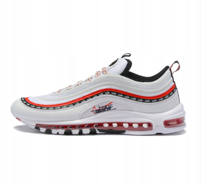 [CQ4817-100] K NIKE AIR MAX 97 HABANERO WHITE RED