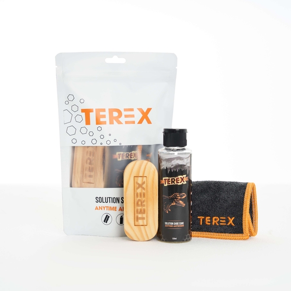 COMBO TEREX: BỘ VỆ SINH GIÀY ( tặng 5 wipes )