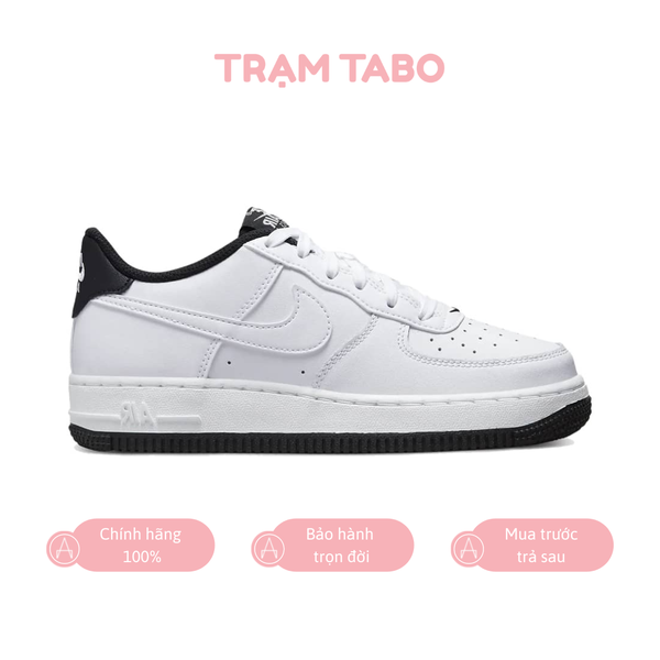 [DV1331-100] K NIKE AIR FORCE 1 LOW ESS 'BLACK/WHITE'