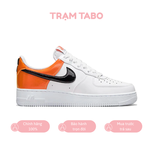 [DJ9942-103] W NIKE AIR FORCE 1 LOW '07 ESSENTIAL WHITE BRILLIAN ORANGE 