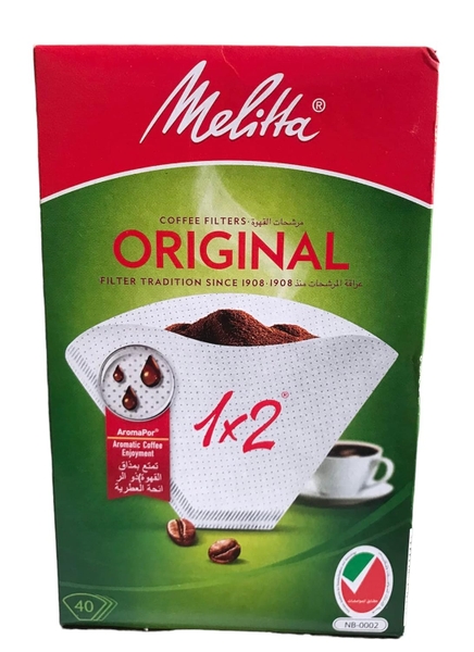 Melitta Coffee filter paper (1x2)