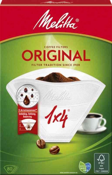 Melitta Coffee filter paper (1x4)