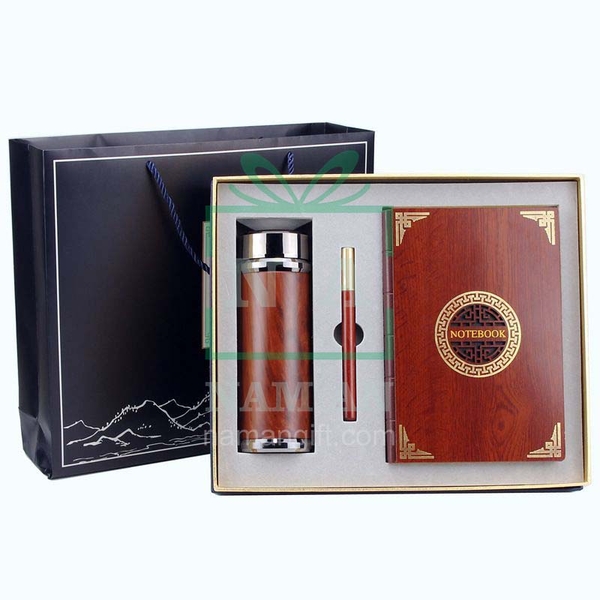 bộ quà tặng doanh nghiệp bằng gỗ