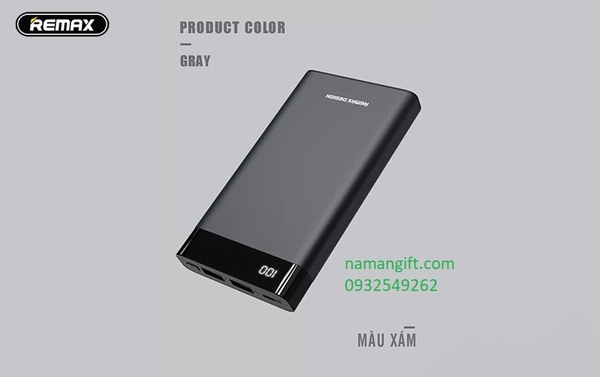 PIN REMAX RPP-120 10000mAh - PIN SẠC DỰ PHÒNG QUÀ TẶNG DOANH NGHIỆP