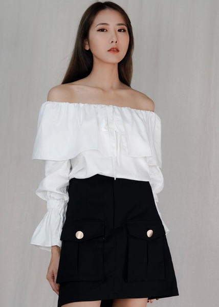 Ami off shoulder top