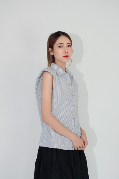 Pads shirt - Striped Grey