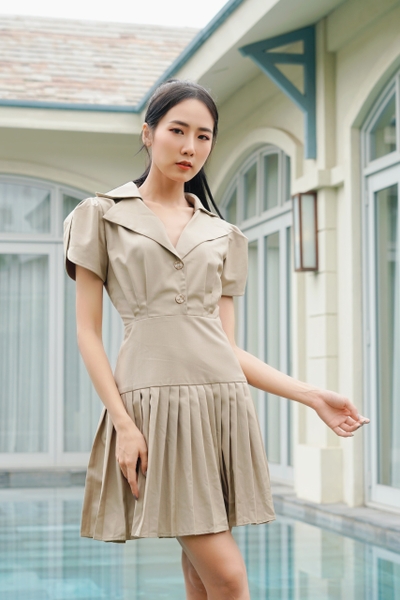 Lurie mini dress - Beige