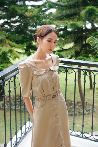 Anna dress - Beige