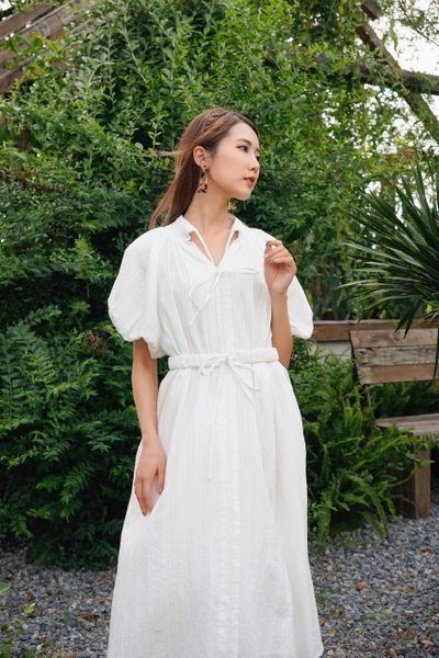 Lucas dress - White