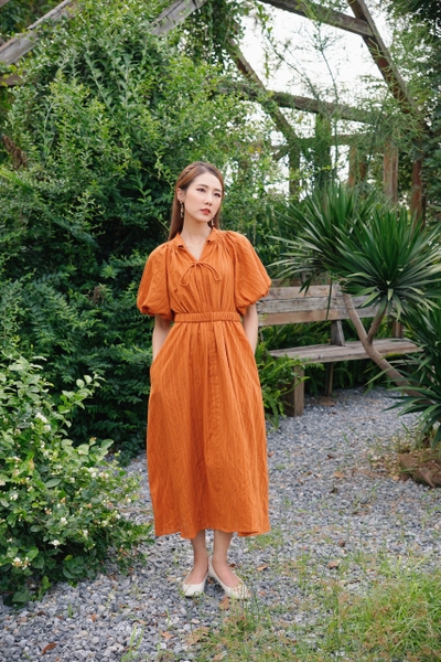 Lucas dress - Orange