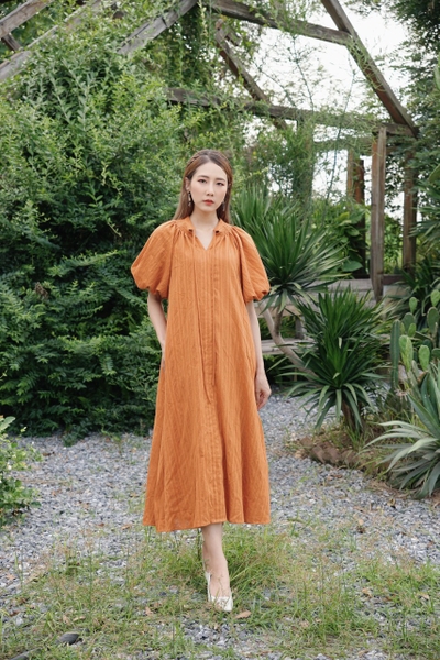 Lucas dress - Orange