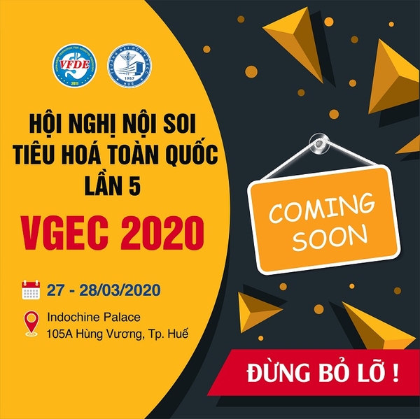 HỘI NGHỊ NỘI SOI TIÊU HÓA TOÀN QUỐC LẦN 5 VGEC 2020 -ETC