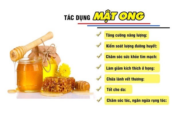 tác dụng của mật ong rừng