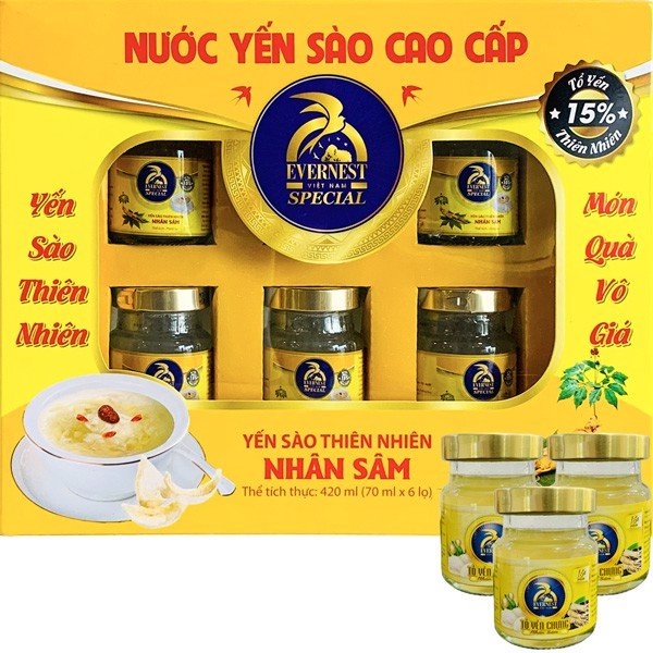 hộp nước yến sào cao cấp