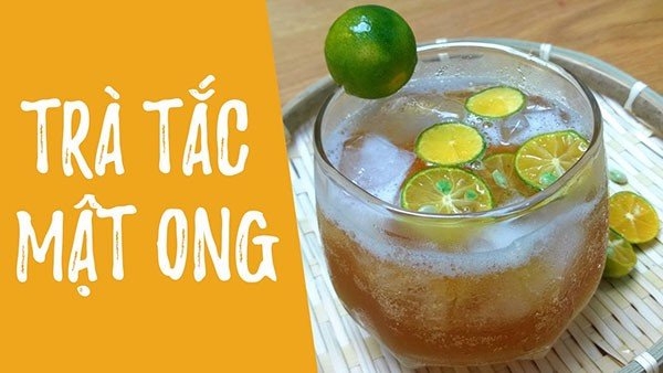 trà tắc mật ong