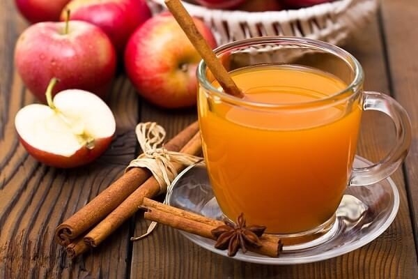 trà táo mật ong
