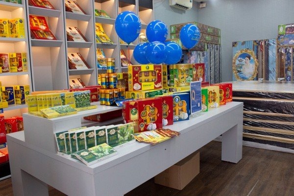 góc gian hàng com shopping