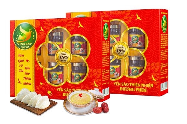 mẫu yến sào đường phèn vinnest special