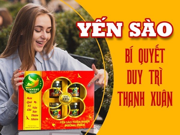 yến sào duy trì tuổi thanh xuân