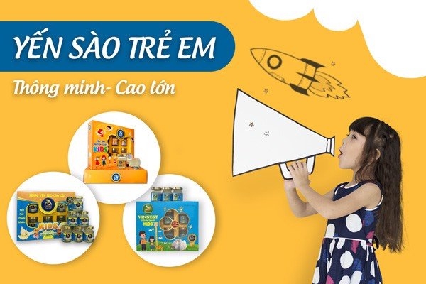 yến sào trẻ em