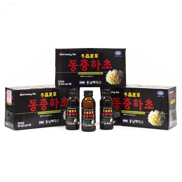 NƯỚC UỐNG ĐÔNG TRÙNG HẠ THẢO KOREA