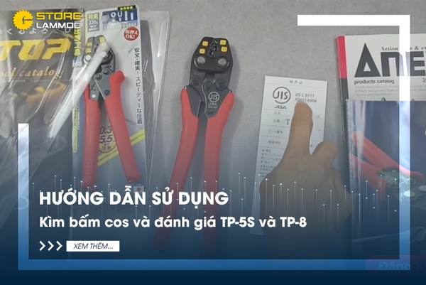 Đánh giá các dòng kìm bấm cos 7inch Tsunoda