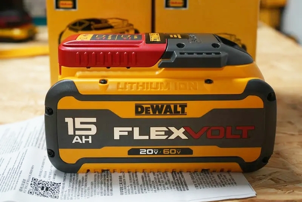 Pin Flexvolt 15.0Ah: Đột Phá Mới Nhất Từ DeWalt