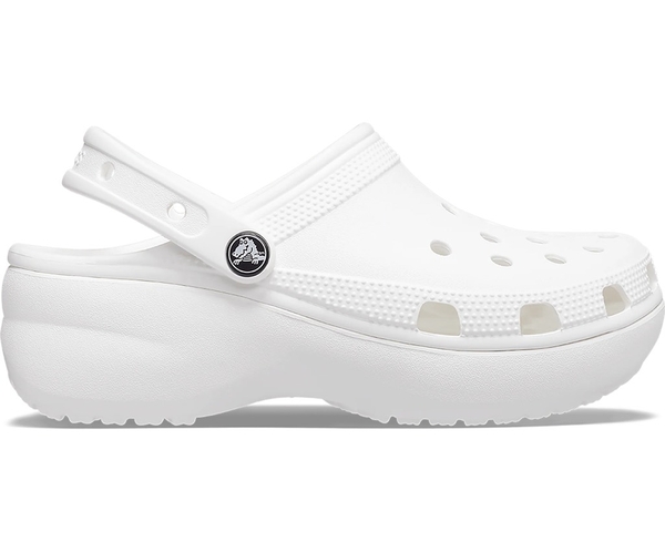 CROCS CLASSIC PLATFORM CLOG W [WHITE]