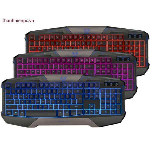keyboard-eblue-cobra-ekm708-usb-black