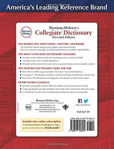 merriam-webster-s-collegiate-dictionary-11th-edition-jacketed-indexed-2020-copyr