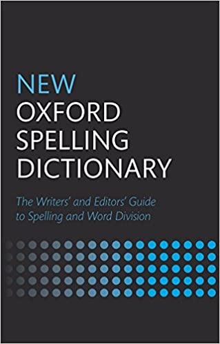 new-oxford-spelling-dictionary-uk