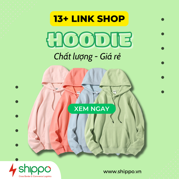  13+ Link Shop Áo Hoodie Đẹp, Giá Rẻ Quảng Châu [brandname] 