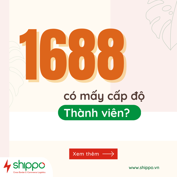  TÀI KHOẢN 1688 CÓ MẤY CẤP THÀNH VIÊN? L6 CÓ NHỮNG QUYỀN LỢI VÀ ƯU ĐÃI [brandname] 