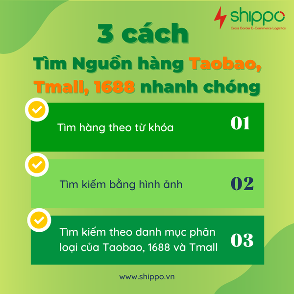  3 CÁCH TÌM NGUỒN HÀNG NHANH CHÓNG TRÊN TAOBAO TMALL 1688 [brandname] 