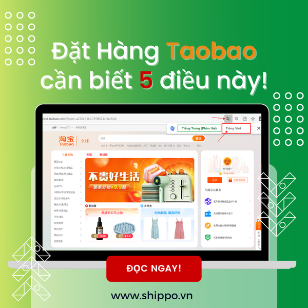  ĐẶT HÀNG TAOBAO CẦN THUỘC LÒNG 5 ĐIỀU NÀY [brandname] 