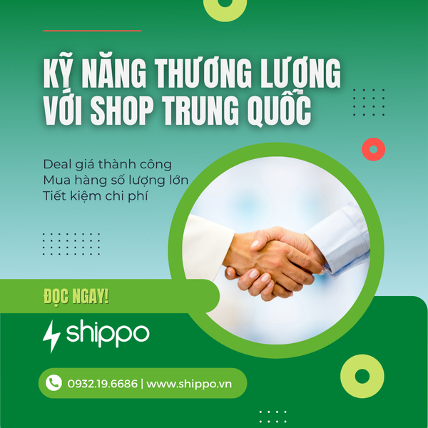  KỸ NĂNG THƯƠNG LƯỢNG VỚI SHOP TRUNG QUỐC [brandname] 