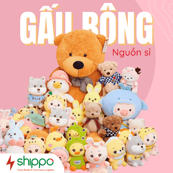  NGUỒN HÀNG GẤU BÔNG NỘI ĐỊA TRUNG GIÁ RẺ, CHẤT LƯỢNG [brandname] 