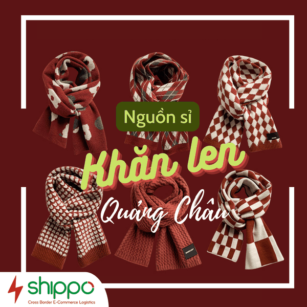  NGUỒN HÀNG KHĂN LEN QUÀNG CỔ NAM NỮ QUẢNG CHÂU [brandname] 