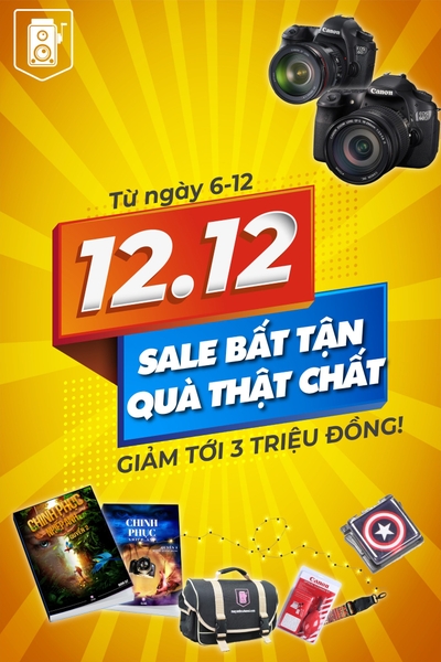  SALE BẤT TẬN, QUÀ THẬT CHẤT - 12/12