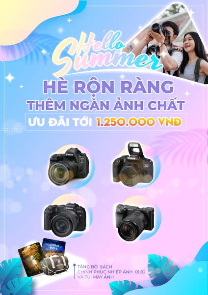 Hè rộn ràng, thêm ngàn ảnh chất