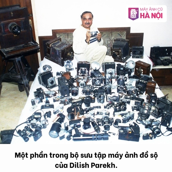 NGƯỜI ĐÀN ÔNG CÓ NHIỀU MÁY ẢNH NHẤT THẾ GIỚI TỚI 4.425 CHIẾC MÁY ẢNH