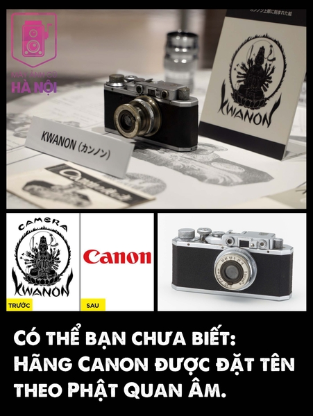 [Có thể bạn chưa biết] Hãng Canon được đặt tên theo Phật Quan Âm
