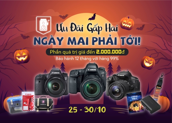 Ưu đãi gấp hai, ngày mai phải tới ! Sự kiện cuối tháng 10