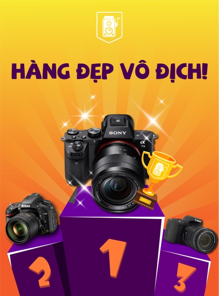 Lo gì hàng cũ ? Giờ đã có bảo hành vô địch từ Máy ảnh cũ Hà Nội !